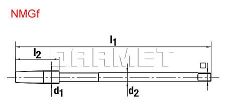 Závitník metrický M 8 (0641-305-600080)