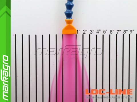 1/4 TRYSKA PLOCHÁ 0,95x0,05 ~ 24,1x1,3 MM - LOC-LINE (49456.1)