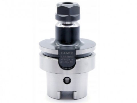Kleštinový upínač ER16 - HSK63A - 75 mm, 15000 RPM