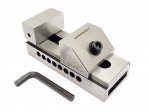 Přesný strojní svěrák brusičský bezšroubý  80 mm - SPZB80/100