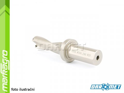 VRTÁK S VBD WCMX - DRŽIAK, ⌀ 24 MM, 3xD, VÁLCOVÁ STOPKA 25 MM - DARMET (DE00WC04-25-240)