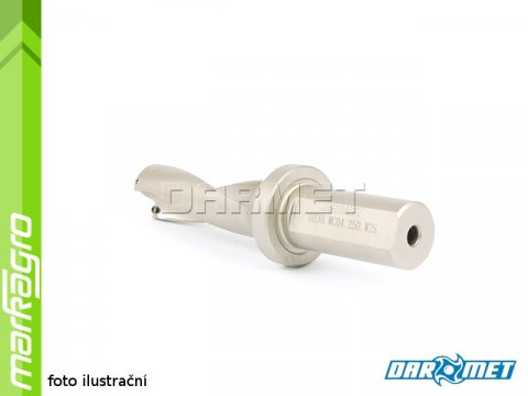 VRTÁK S VBD WCMX - DRŽIAK, ⌀ 25 MM, 3xD, VÁLCOVÁ STOPKA 25 MM - DARMET (DE00WC04-25-250)