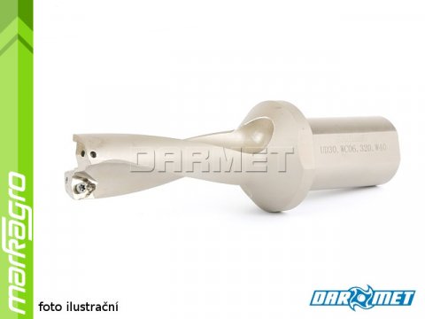 VRTÁK S VBD WCMX - DRŽIAK, ⌀ 32 MM, 3xD, VÁLCOVÁ STOPKA 40 MM - DARMET (DE00WC06-40-320)