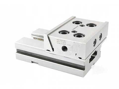 Přesný ocelový strojní svěrák modulový 100 mm - FPZ100 III