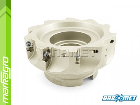 fréza s VBD APKT - držák, ⌀ 125 mm, čelní válcová nástrčná 10-břitá - DARMET (FA90AP16-125-40A10)