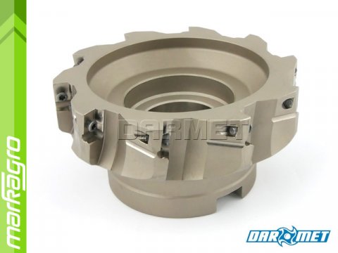 fréza s VBD LDMT - držák, ⌀ 125 mm, čelní válcová nástrčná 10-břitá - DARMET (FA90LD15-125-40B10)