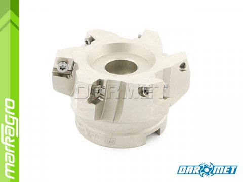 fréza s VBD SEKT - držák, ⌀ 80 mm, čelní válcová nástrčná 6-břitá - DARMET (FB75SP12-080-27A06)