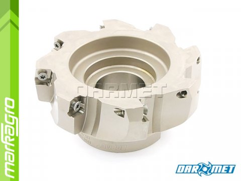 fréza s VBD SEKT - držák, ⌀ 125 mm, čelní válcová nástrčná 8-břitá - DARMET (FB75SP12-125-40A08)