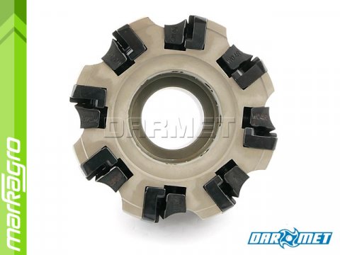75° FRÉZA S VBD SPKR, SPKN - DRŽÁK, ⌀ 125 MM, ČELNÍ VÁLCOVÁ NÁSTRČNÁ 8-BŘITÁ - DARMET (FB75SP15-125-40B08)