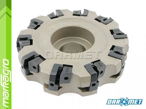 fréza s VBD SPKN, SPKR - držák, ⌀ 160 mm, čelní válcová nástrčná 10-břitá - DARMET (FB75SP15-160-40B