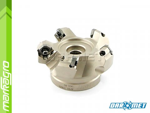 fréza s VBD SEKT - držák, ⌀ 63 mm, čelní válcová nástrčná 5-břitá - DARMET (FD45SE12-063-22A05)