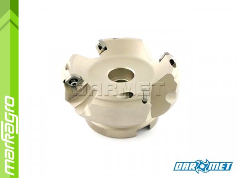 fréza s VBD SEKT - držák, ⌀ 80 mm, čelní válcová nástrčná 4-břitá - DARMET (FD45SE12-080-27A04)