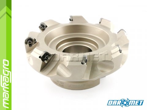 fréza s VBD SEKT - držák, ⌀ 125 mm, čelní válcová nástrčná 8-břitá - DARMET (FD45SE12-125-40B08