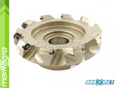 frézy s VBD SEKT - držák, ⌀ 160 mm, čelní válcová nástrčná 10-břitá - DARMET (FD45SE12-160-40B10)