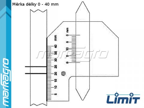 MIERKA   ZVAROV 0 - 10 MM - LIMIT (9754-1007)