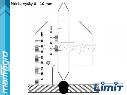 MIERKA   ZVAROV 0 - 10 MM - LIMIT (9754-1007)