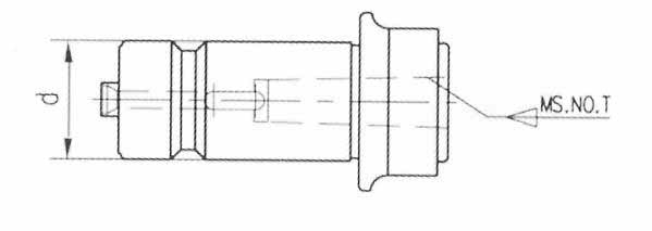 Rychloupínací držák  na kužel Morse 3 (DM122)