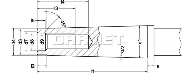 apx tech oprawka DIN228rysa